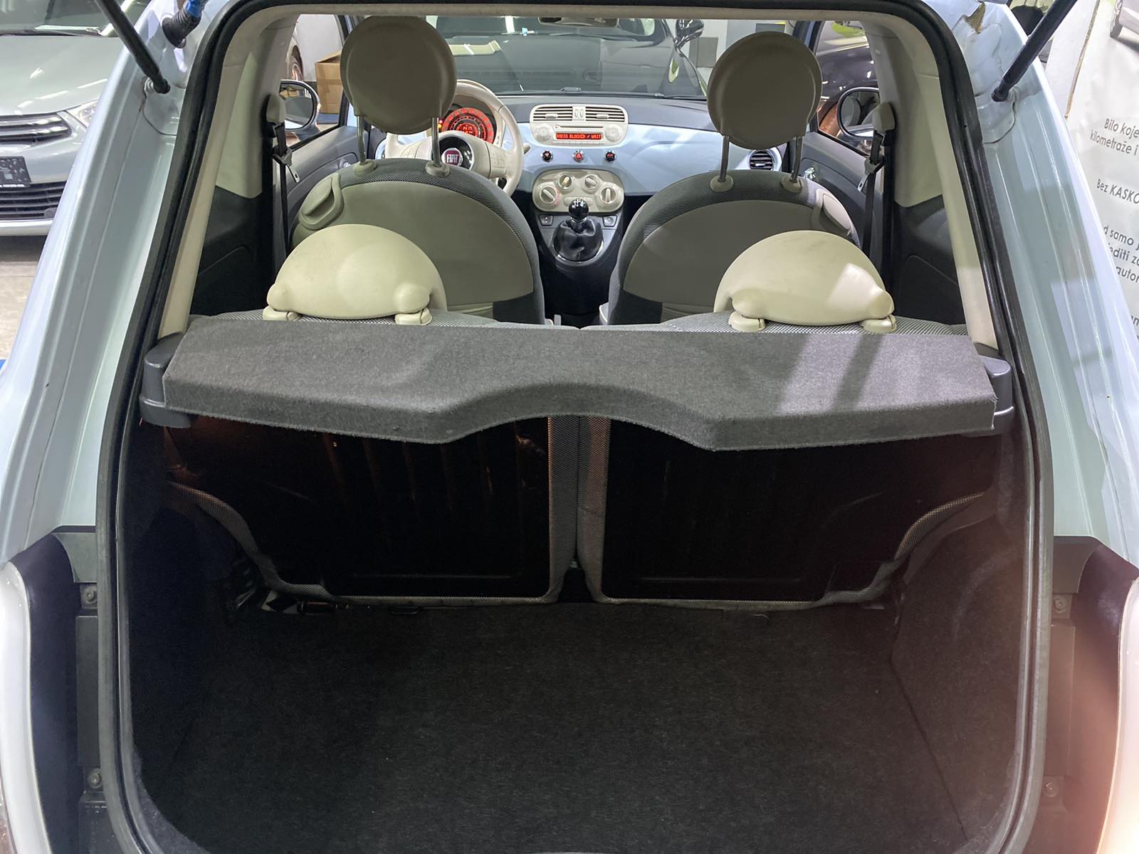 FIAT 500 1.2 , 2008 GODINA, PANORAMA, REGISTROVAN