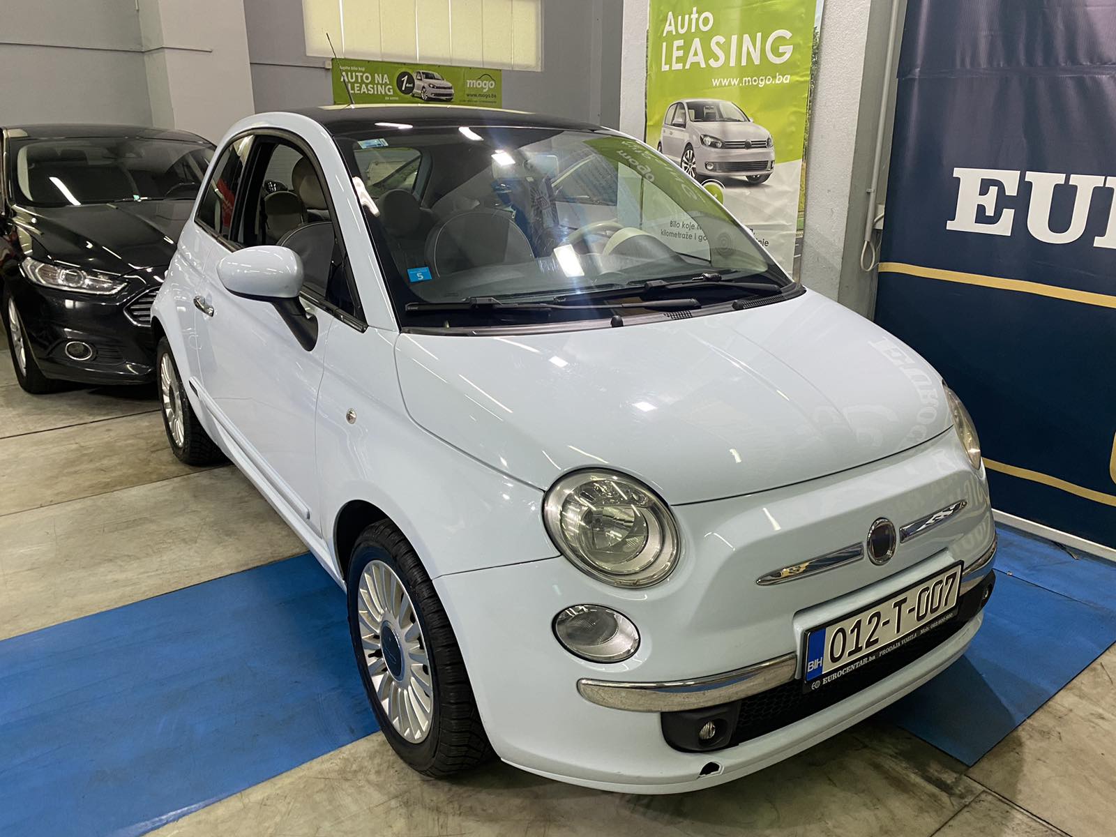 FIAT 500 1.2 , 2008 GODINA, PANORAMA, REGISTROVAN
