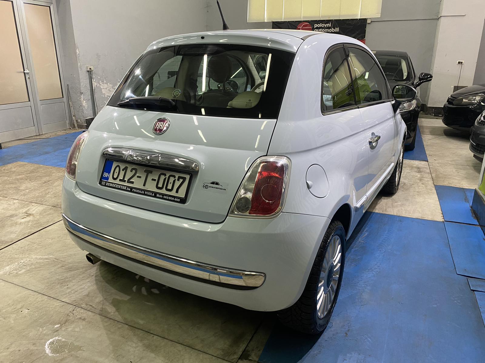 FIAT 500 1.2 , 2008 GODINA, PANORAMA, REGISTROVAN