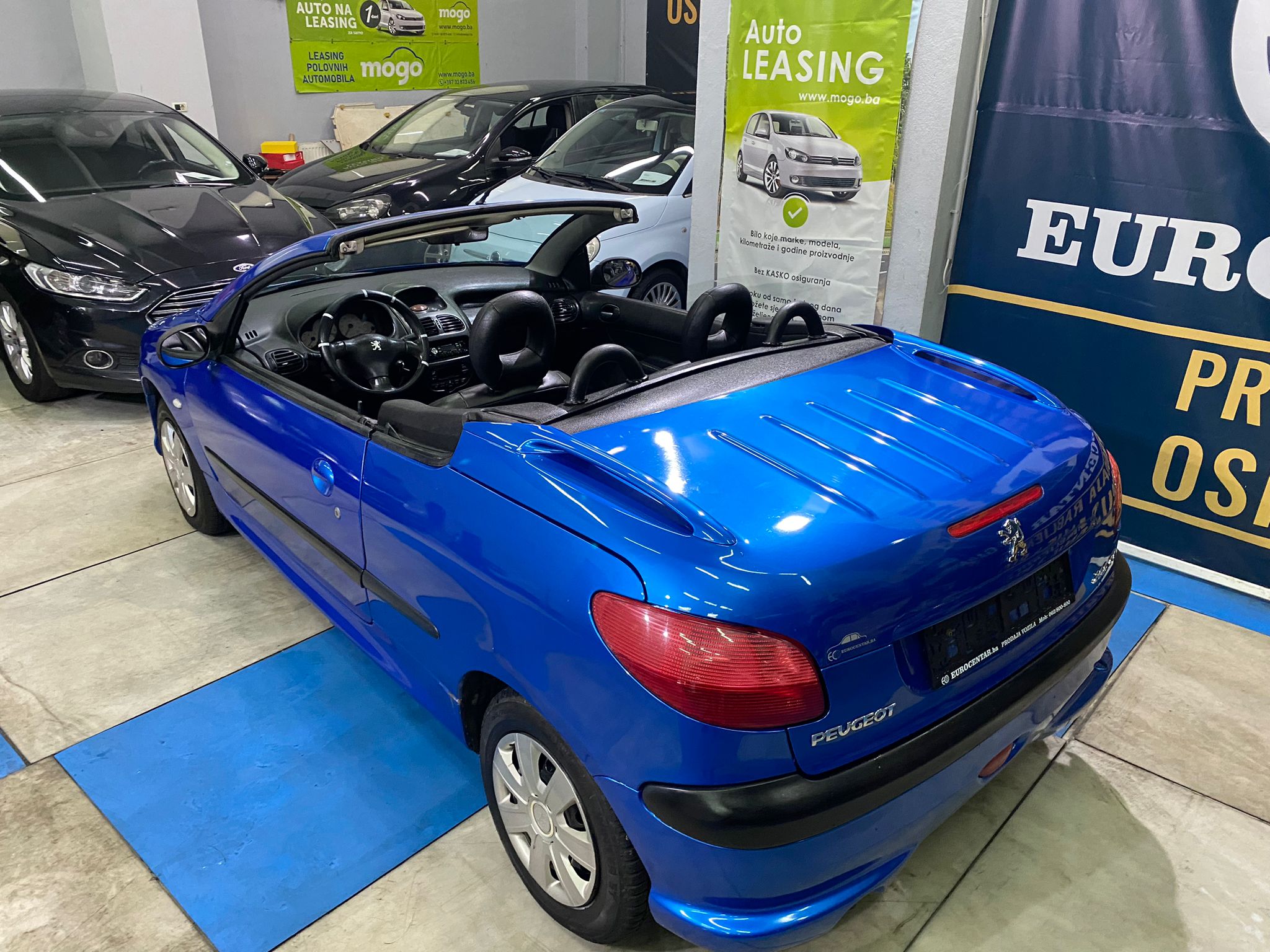 PEUGEOT 206 2.0 BENZIN, KABRIOLET,KOŽA,2001 GOD.