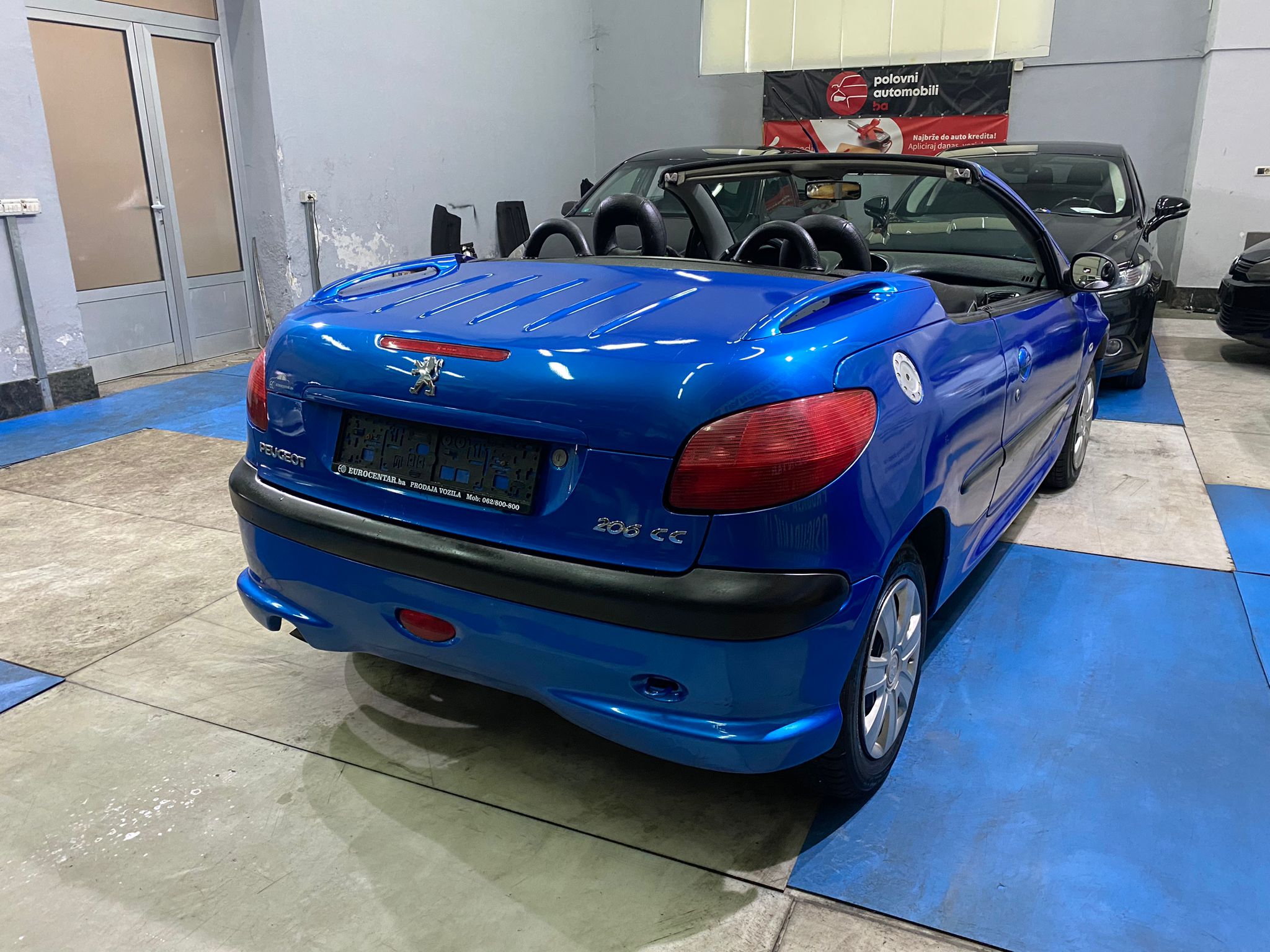 PEUGEOT 206 2.0 BENZIN, KABRIOLET,KOŽA,2001 GOD.