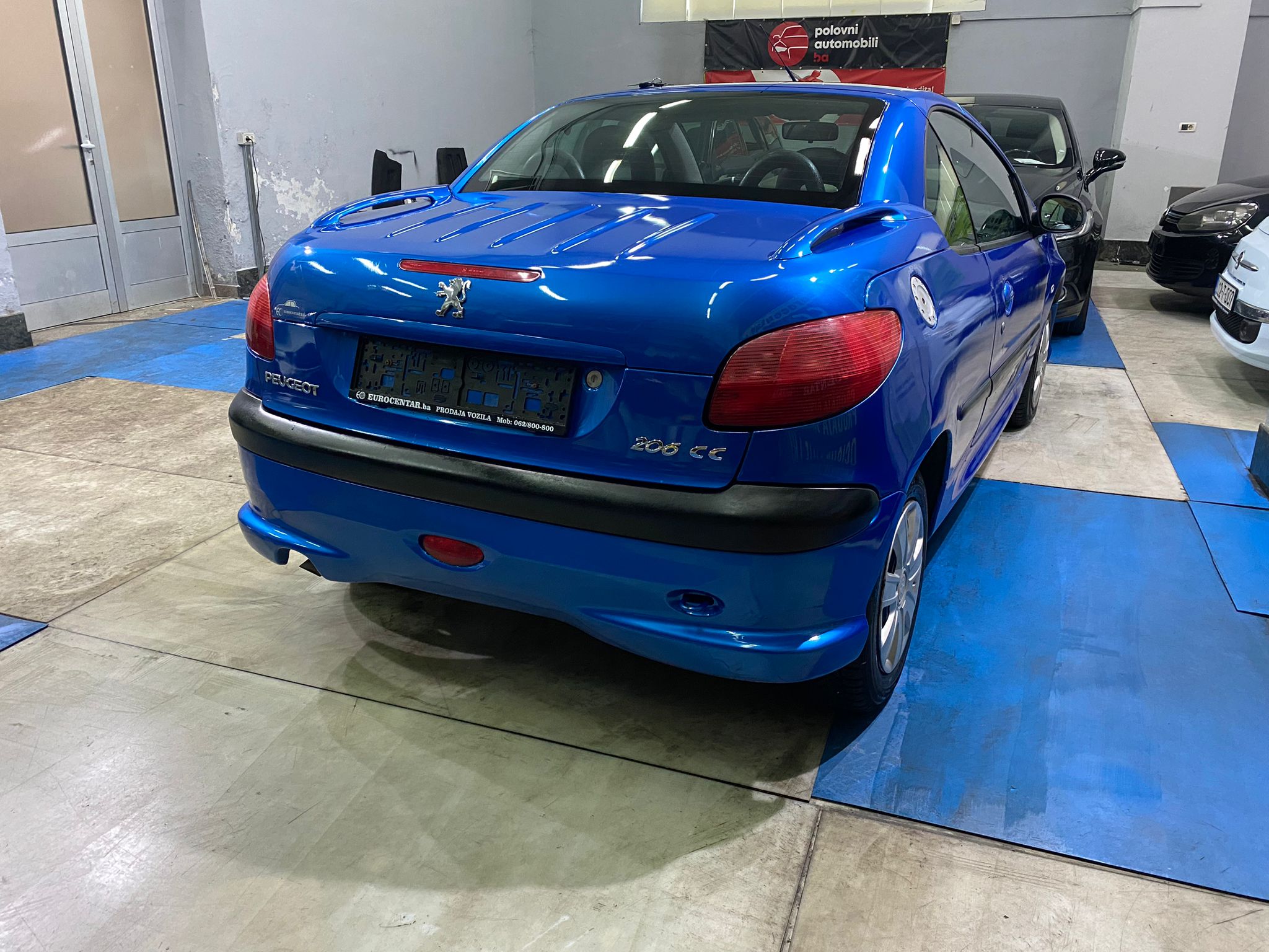 PEUGEOT 206 2.0 BENZIN, KABRIOLET,KOŽA,2001 GOD.