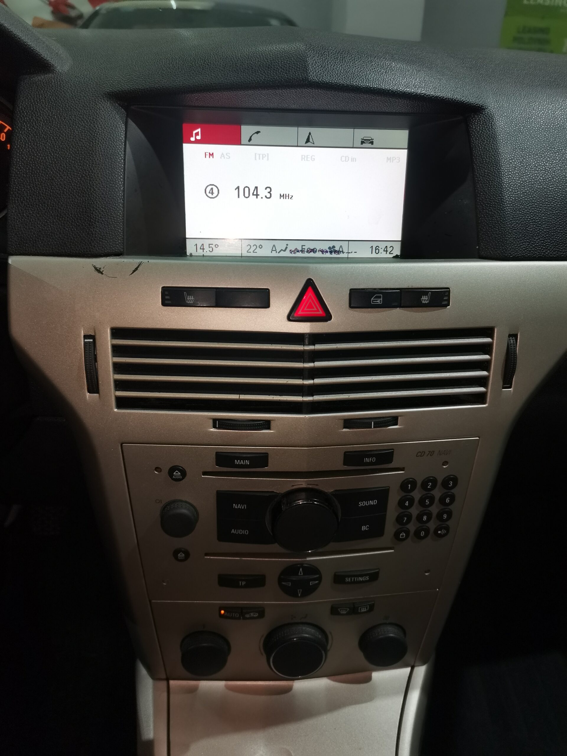 OPEL ASTRA 1.9 CDTI, 2008 GODINA, NAVIGACIJA