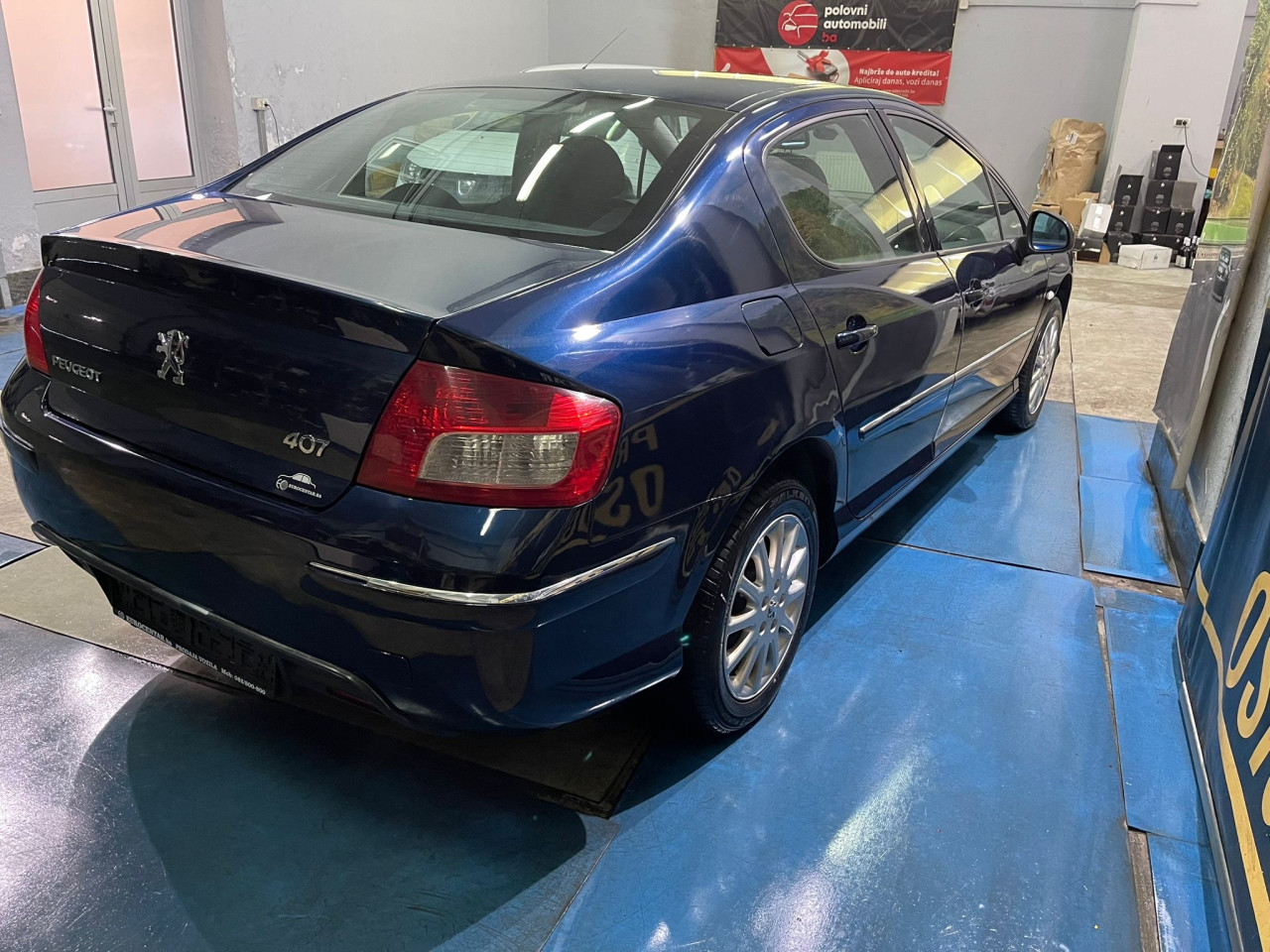 PEUGEOT 407, 2.0 HDi,2010 god, ALU FELGE, NAVIGACIJA
