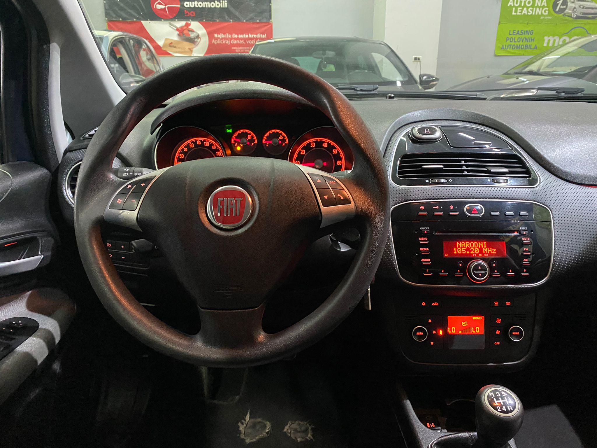 FIAT PUNTO EVO 1.3 mJET, 2011 GODINA, DIGITALNA KLIMA