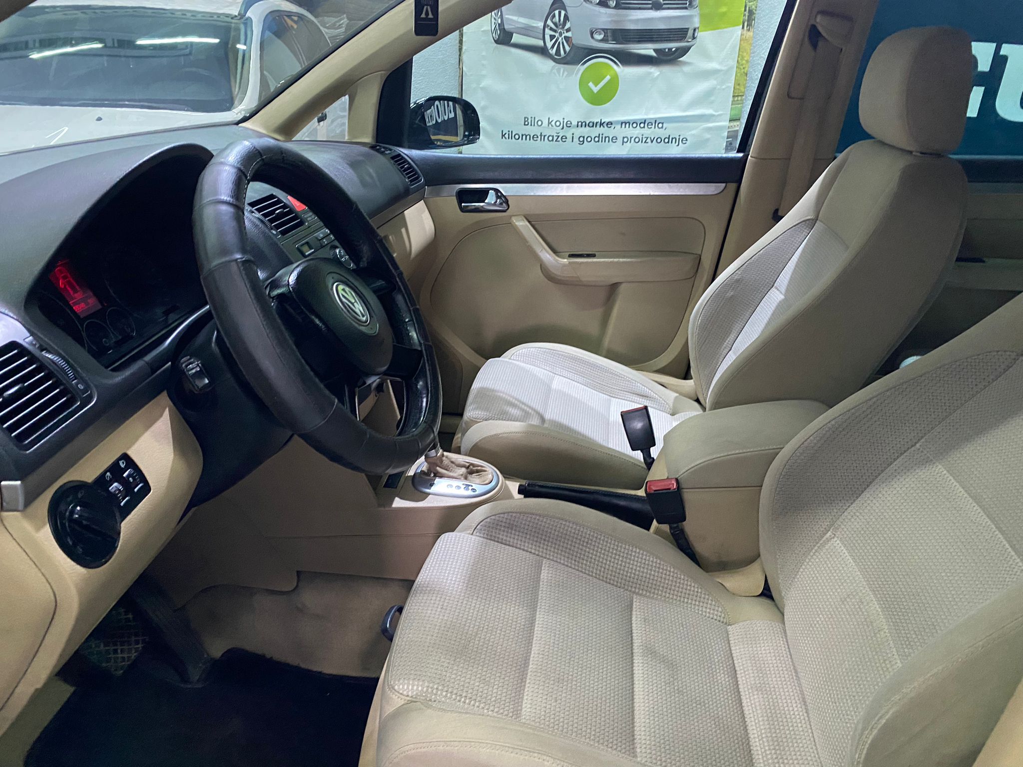 VW TOURAN 2.0 TDI, DSG, 2004 GOD, REGISTROVAN