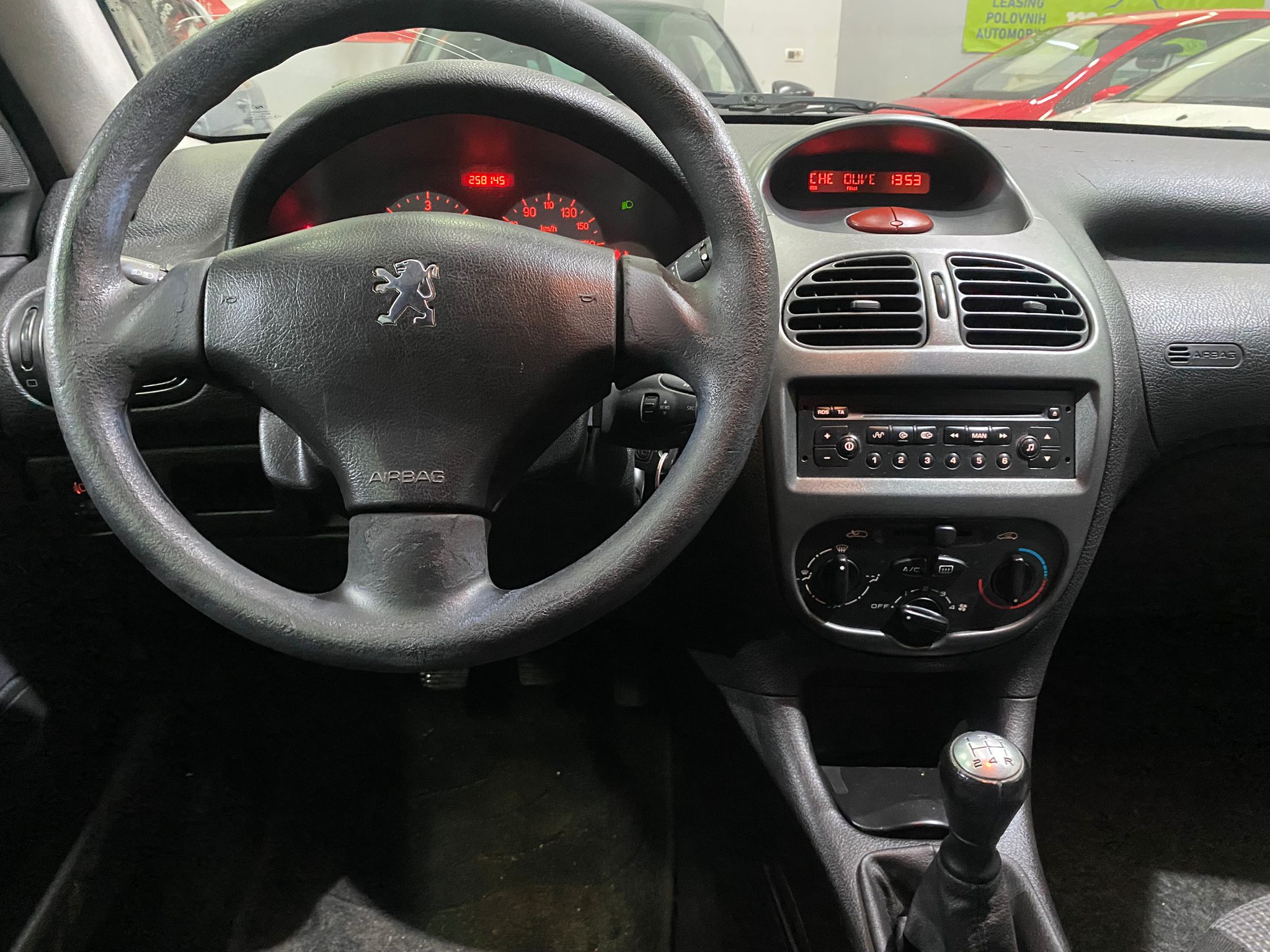 PEUGEOT 206 1.4 HDI, 2005 GODINA, KLIMA