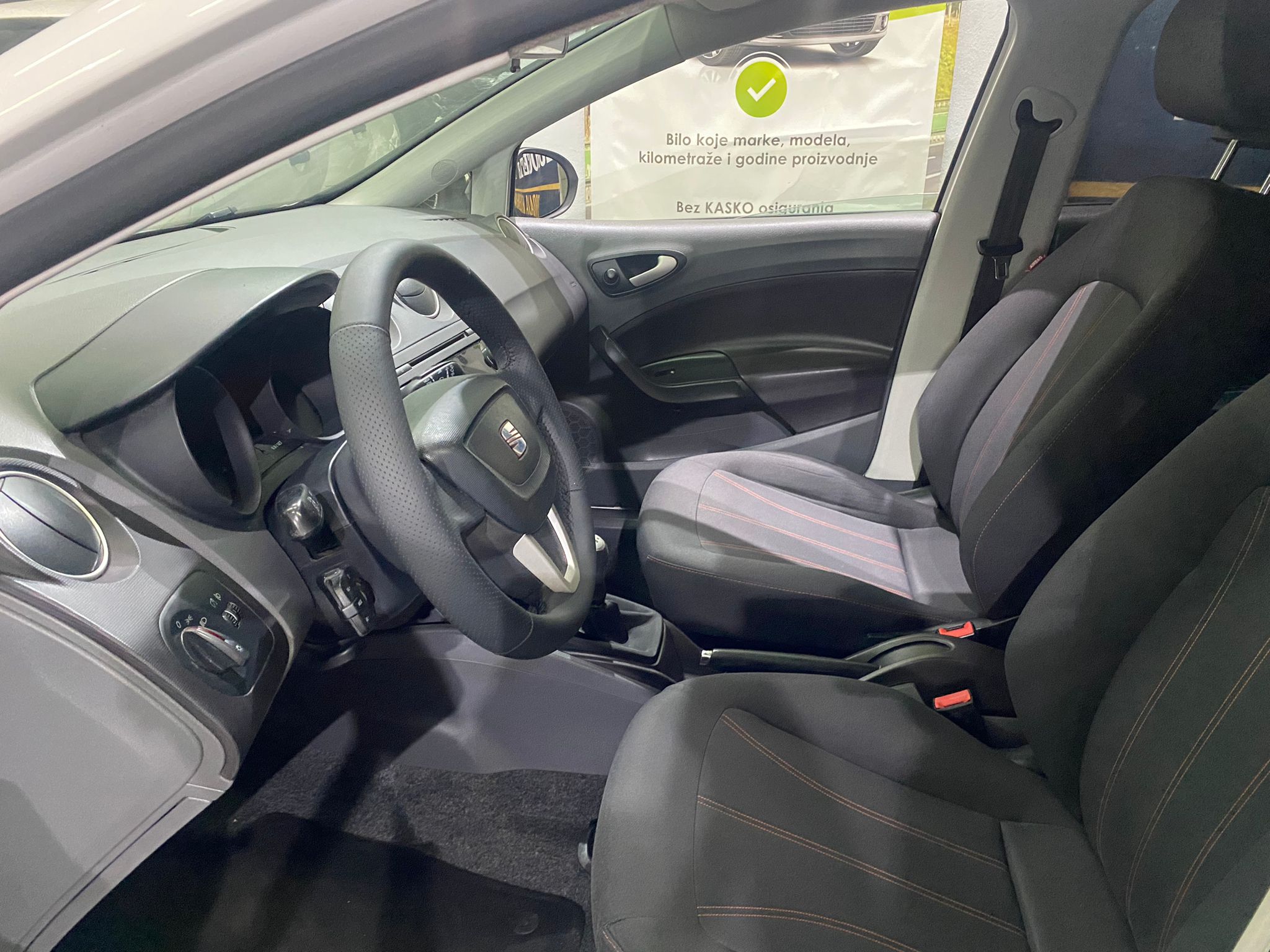 SEAT IBIZA 1.2 TDI, 2011 GODINA, ALU FELGE, KLIMA