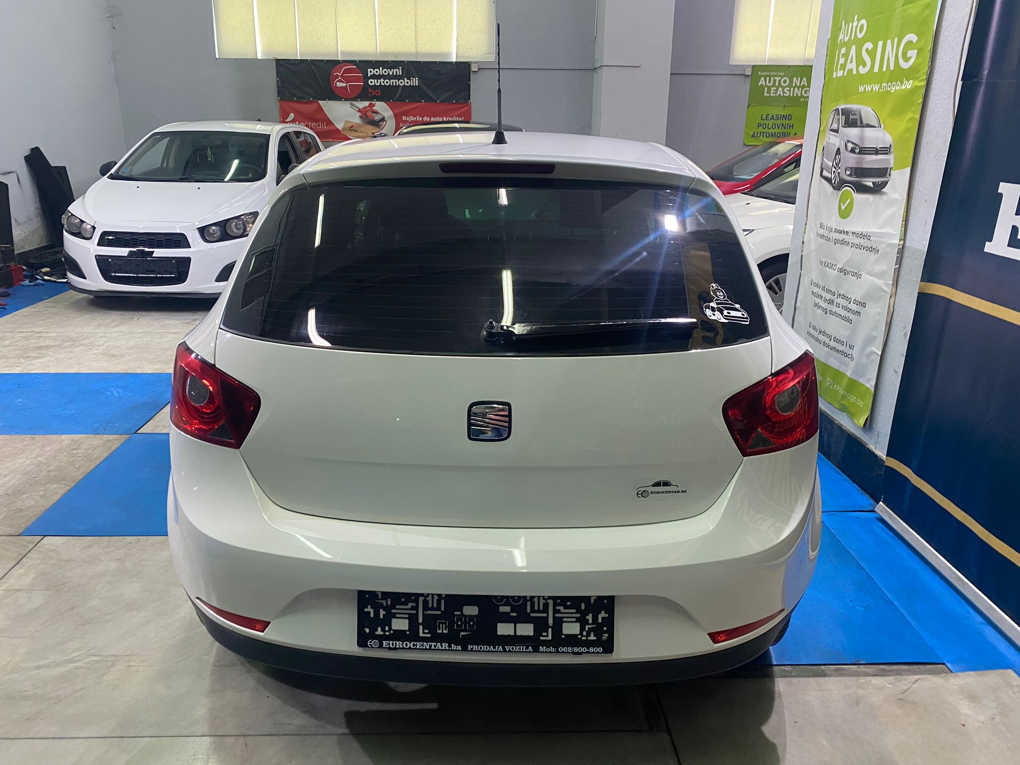 SEAT IBIZA 1.2 TDI, 2011 GODINA, ALU FELGE, KLIMA
