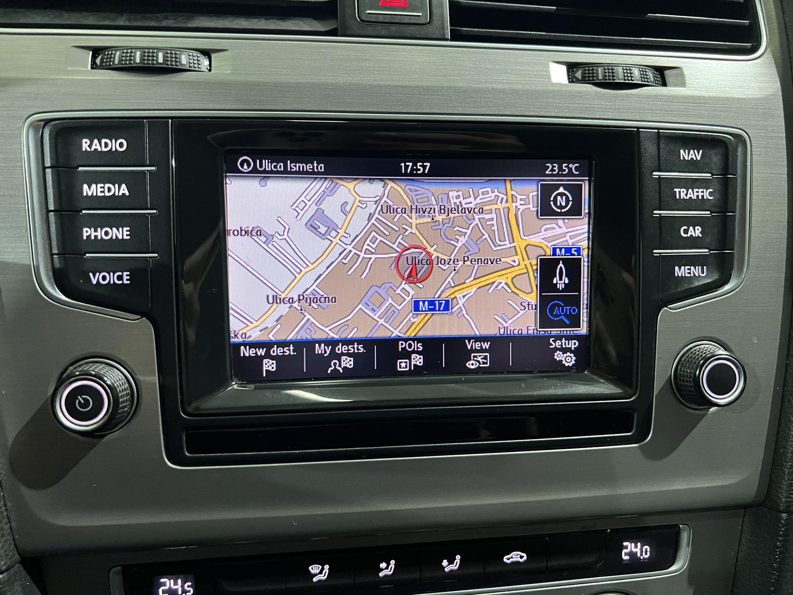 VW GOLF VII 1.6 TDI, 2014 GOD, ALU FELGE NAVIGACIJA