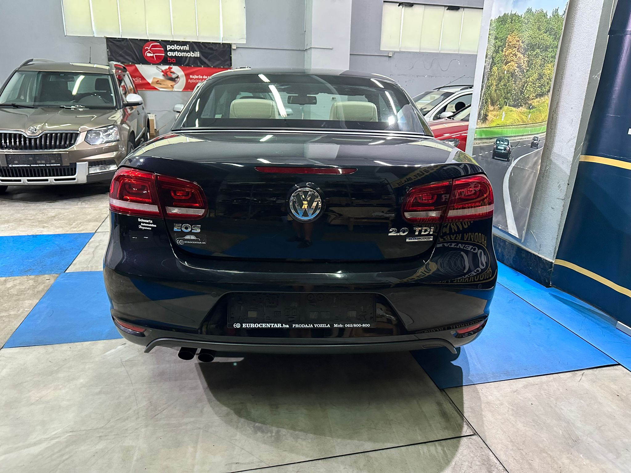 VW EOS 2.0 TDI, DSG AUTOMATIK, 2011 GOD, LED , XENON