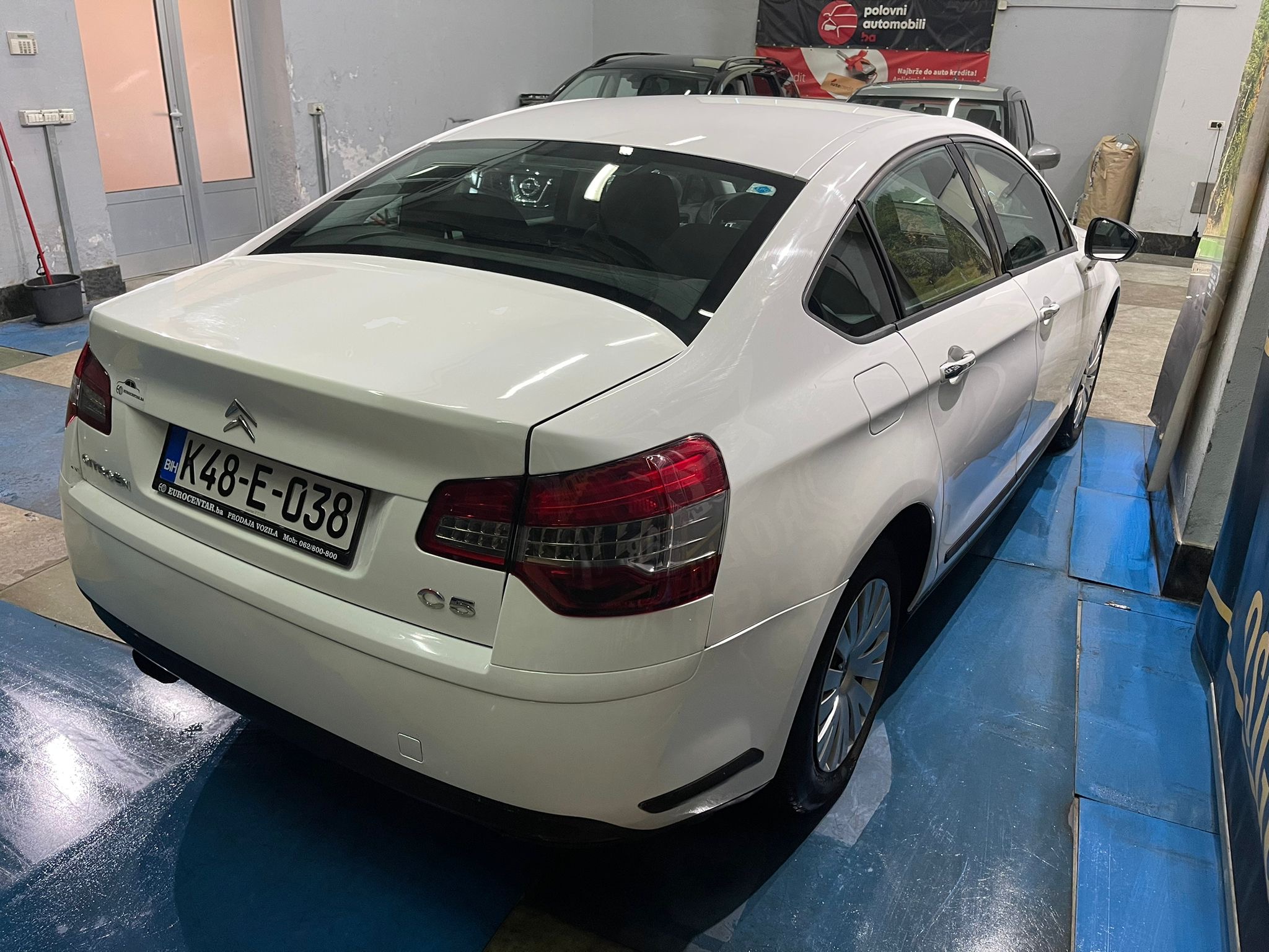 CITROEN C5 1.6 BENZIN-PLIN, 2011 GOD, REGISTROVAN
