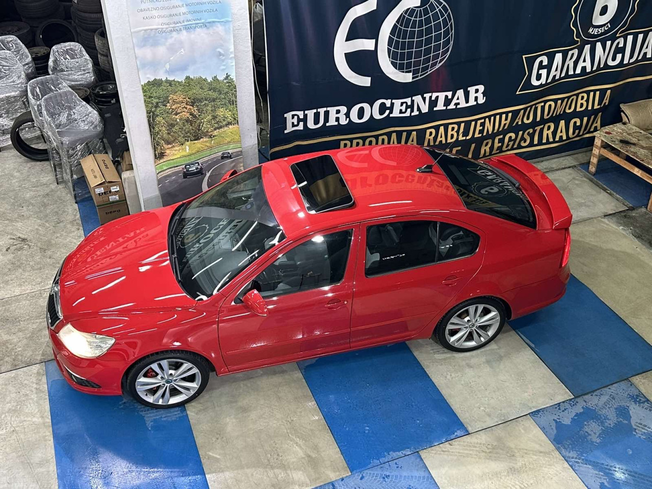 ŠKODA OCTAVIA VRS 2.0 TDI DSG AUTOMATIK, 2010 GODINA