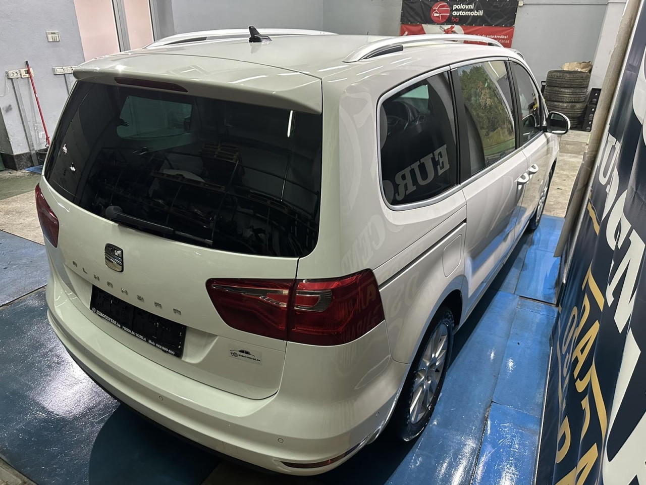 SEAT ALHAMBRA 4×4 2.0 TDI, 2013 GOD, PARK SENZORI,NAVI
