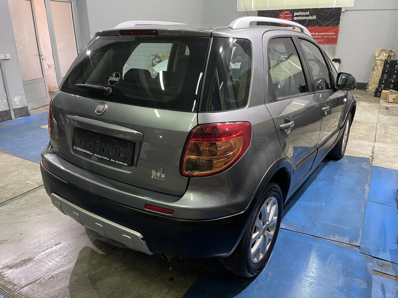 FIAT SEDICI 4×4 1.6i, 2012 GODINA, KLIMA, MAGLENKE