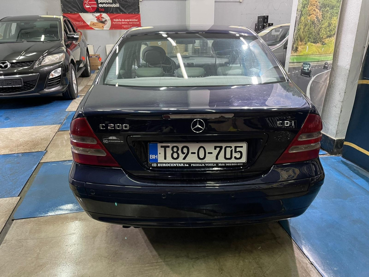 MERCEDES-BENZ C200 CDI CLASSIC, 2002 GOD, REGISTROVAN