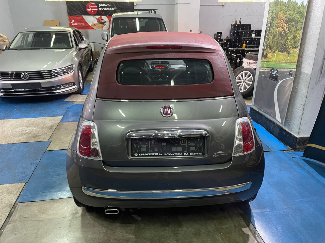 FIAT 500C 1.2L LOUNGE CABRIO, 2015 GODINA