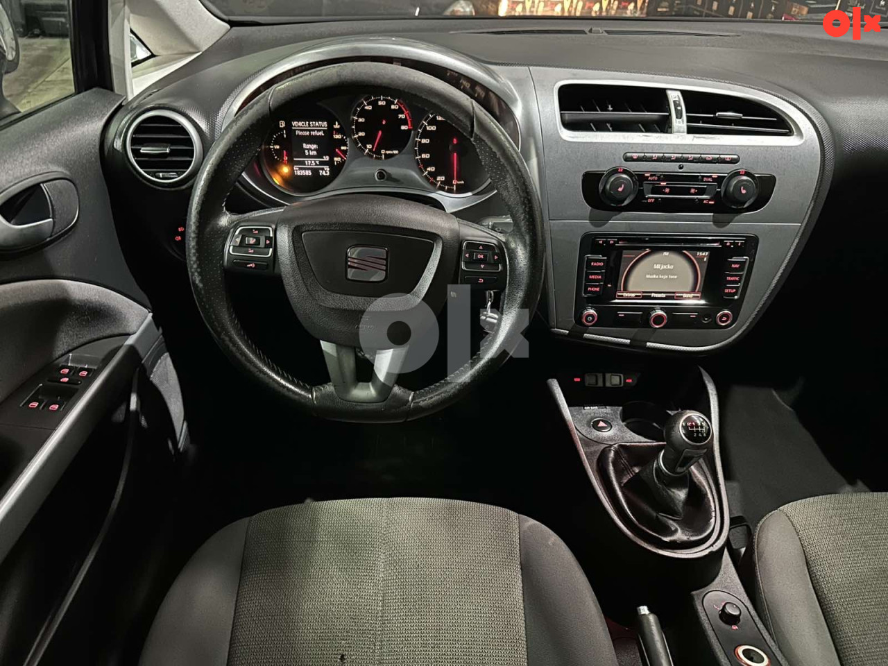 SEAT LEON 1.4 TSI, 2012 GOD, NAVIGACIJA, PARK SENZORI