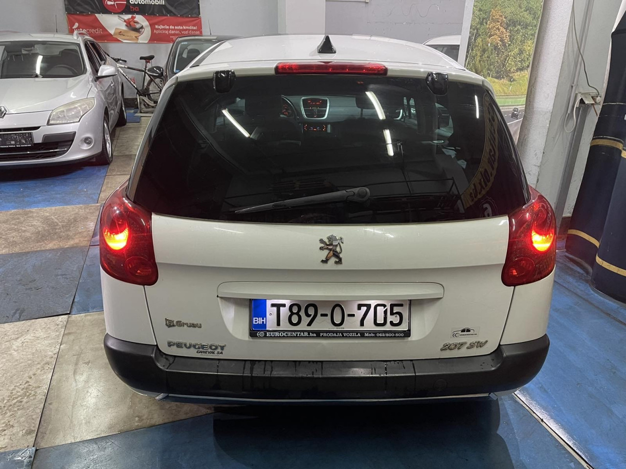 PEUGEOT 207 SW 1.6 HDI, 2008 GOD, PANORAMA,KLIMA