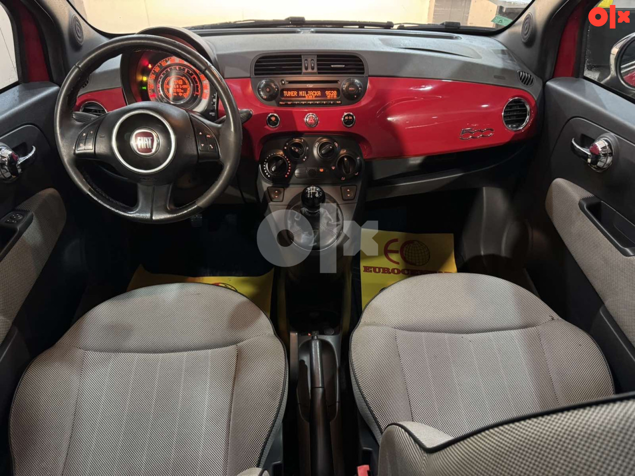 FIAT 500 1.2i, 2010 GOD, REGISTROVAN,PANORAMA