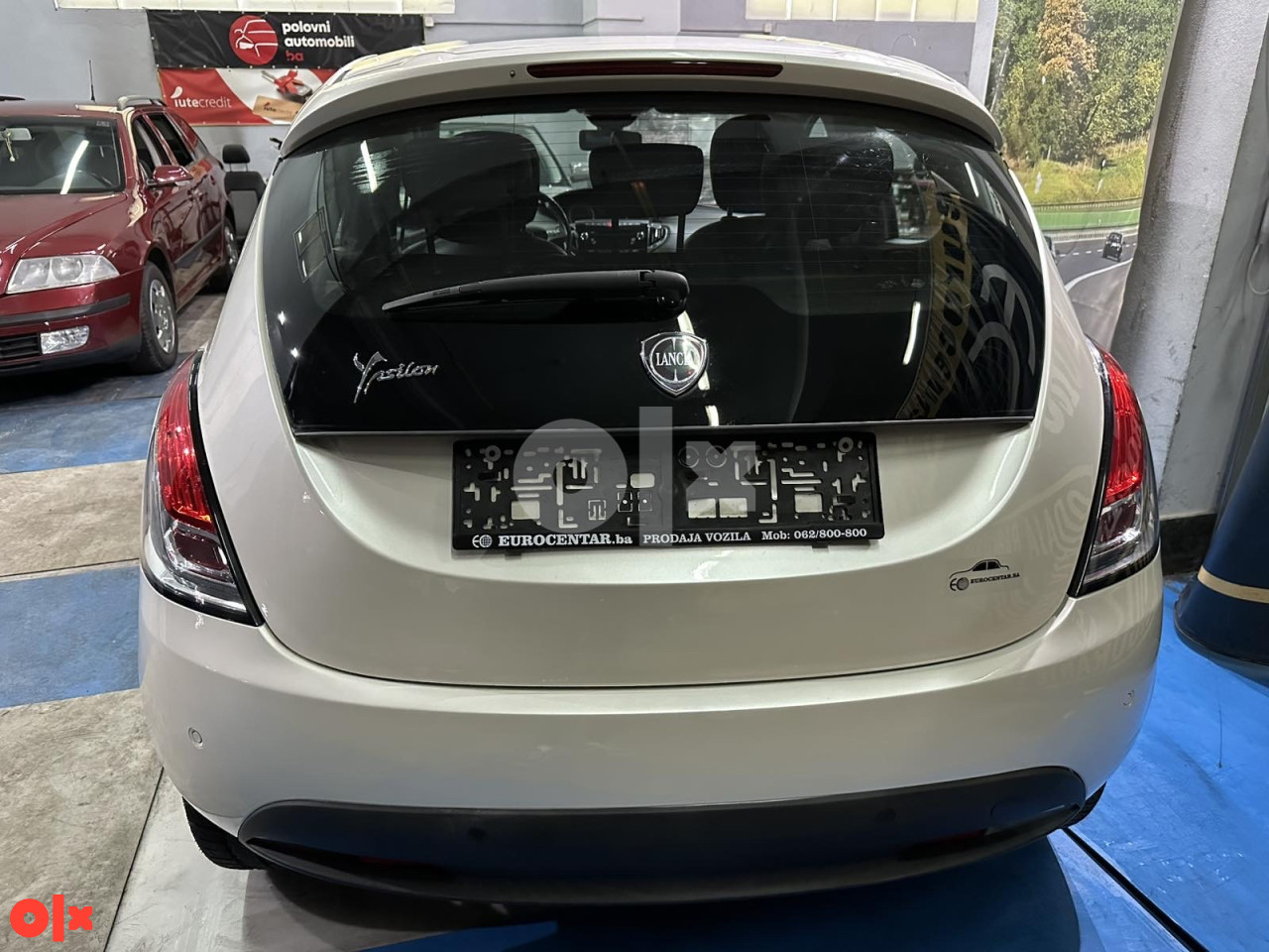 LANCIA YPSILON 1.3mJET, 2011 GOD, PANORAMA, ŠIBER