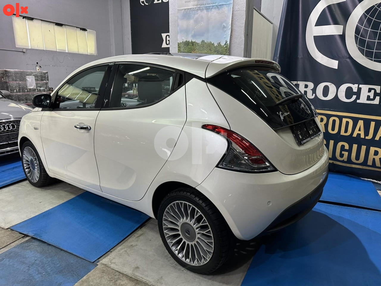 LANCIA YPSILON 1.3mJET, 2011 GOD, PANORAMA, ŠIBER